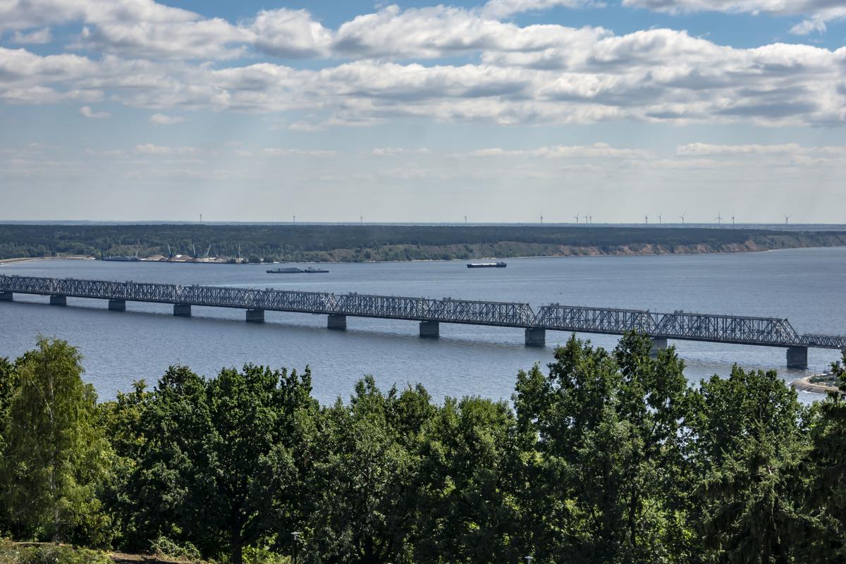 Императорский мост в Ульяновске