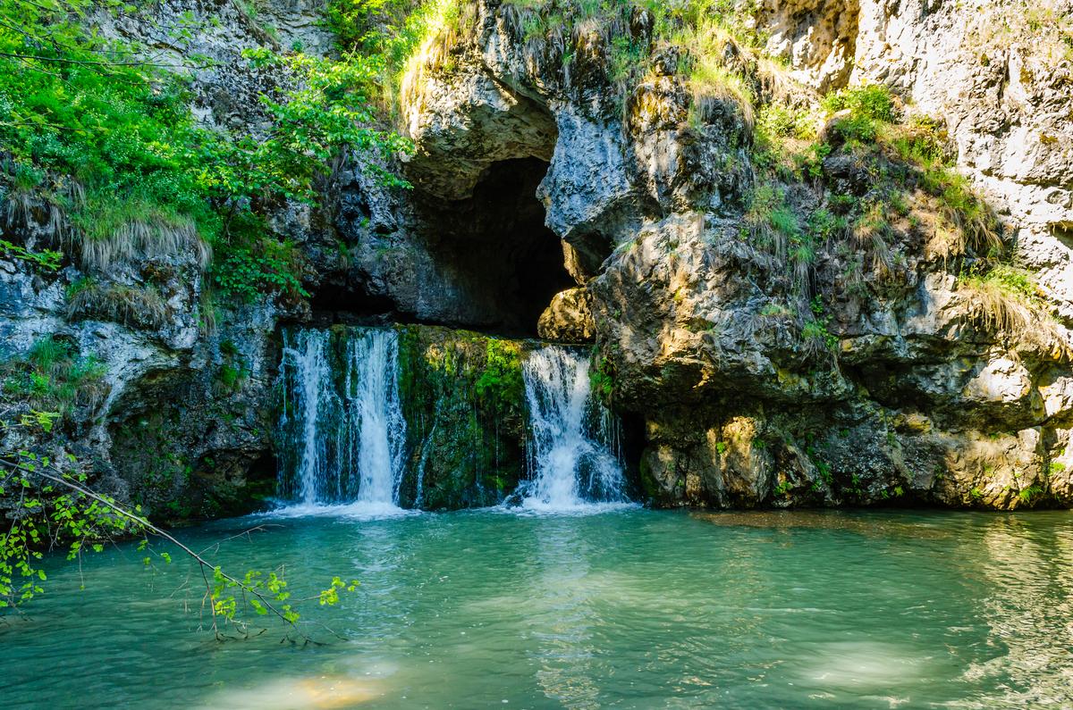 Водопад Атыш на реке Лемеза