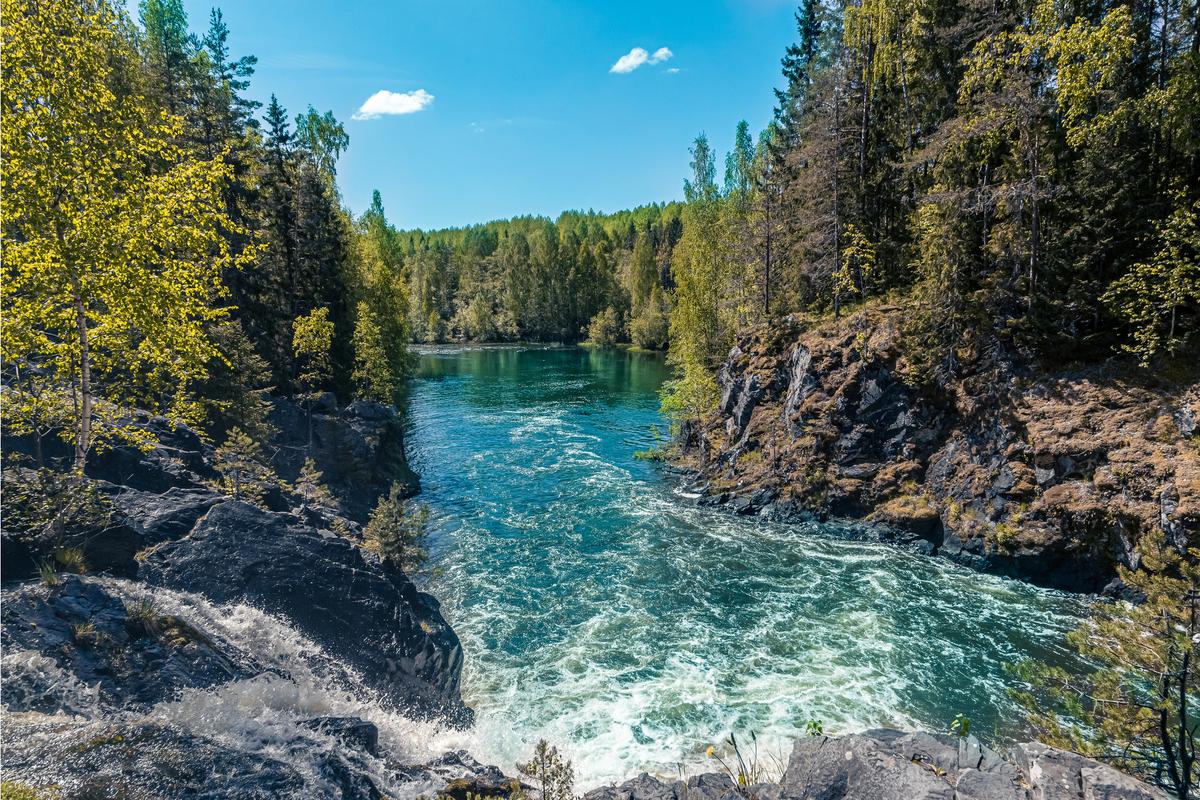 Водопад Кивач