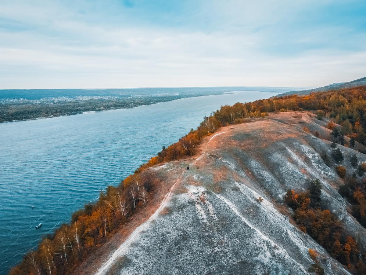 Осенний пейзаж Самарской Луки