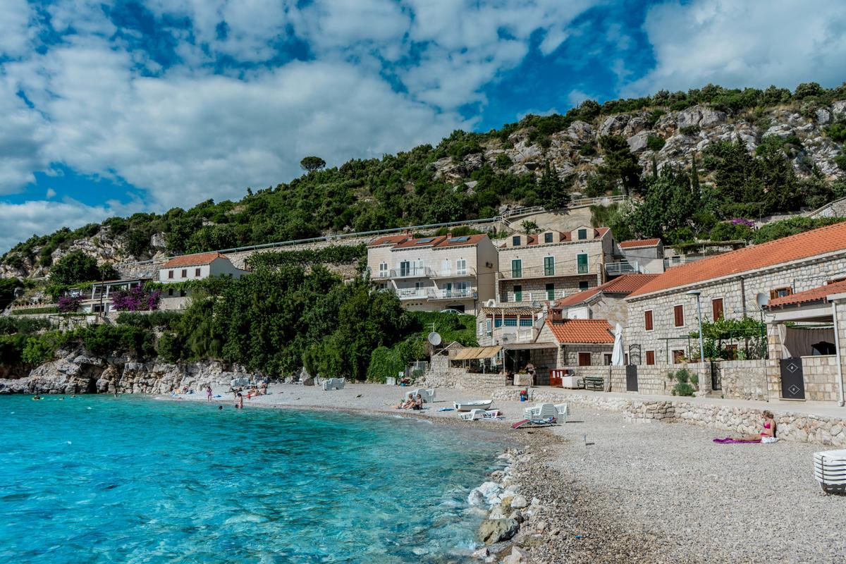 Dubrovnik Beach, Croatia