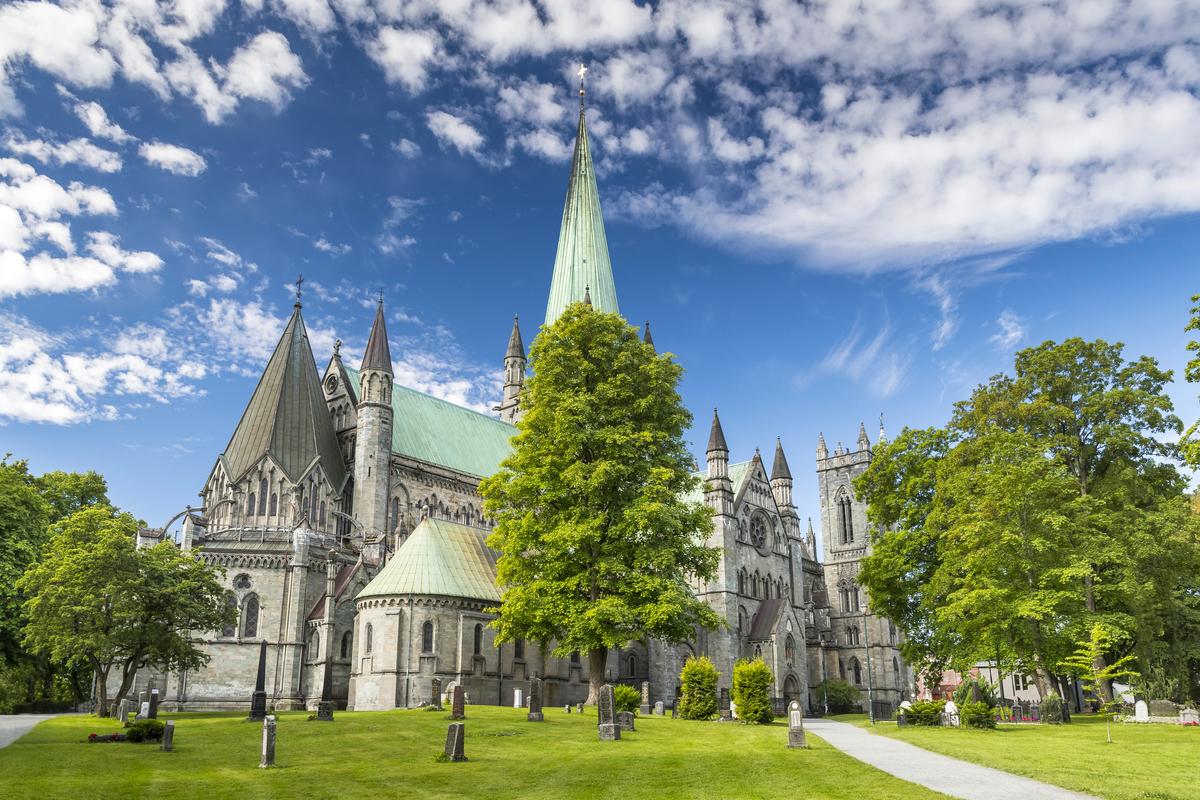 Нидаросский собор в Тронхейме