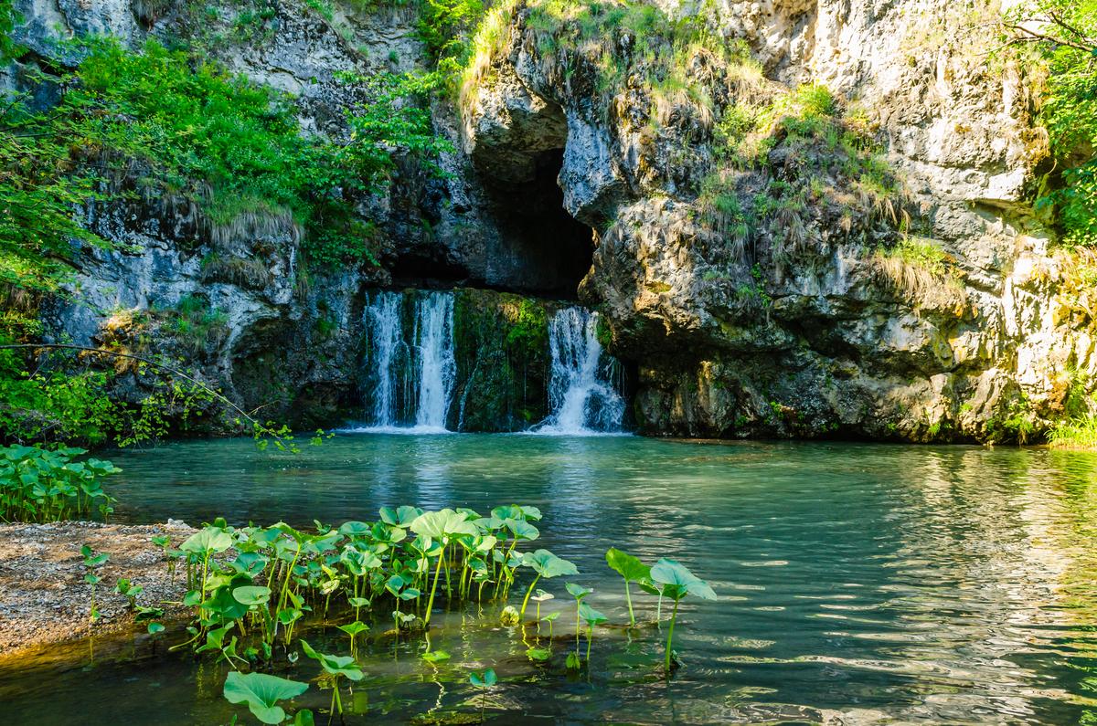 Водопад Атыш на реке Лемеза