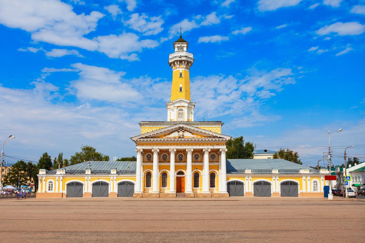 Пожарная каланча в Костроме