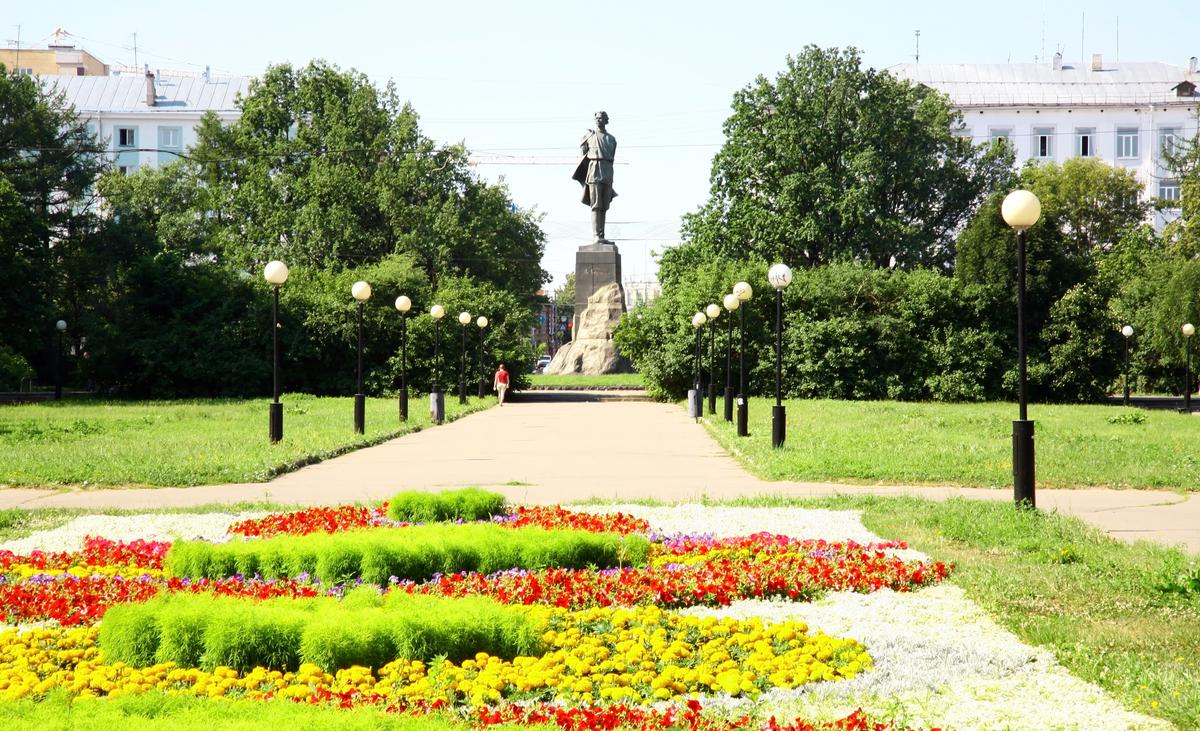 Сквер Горького в Нижнем Новгороде