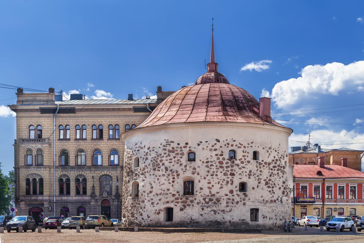 Круглая башня в Выборге