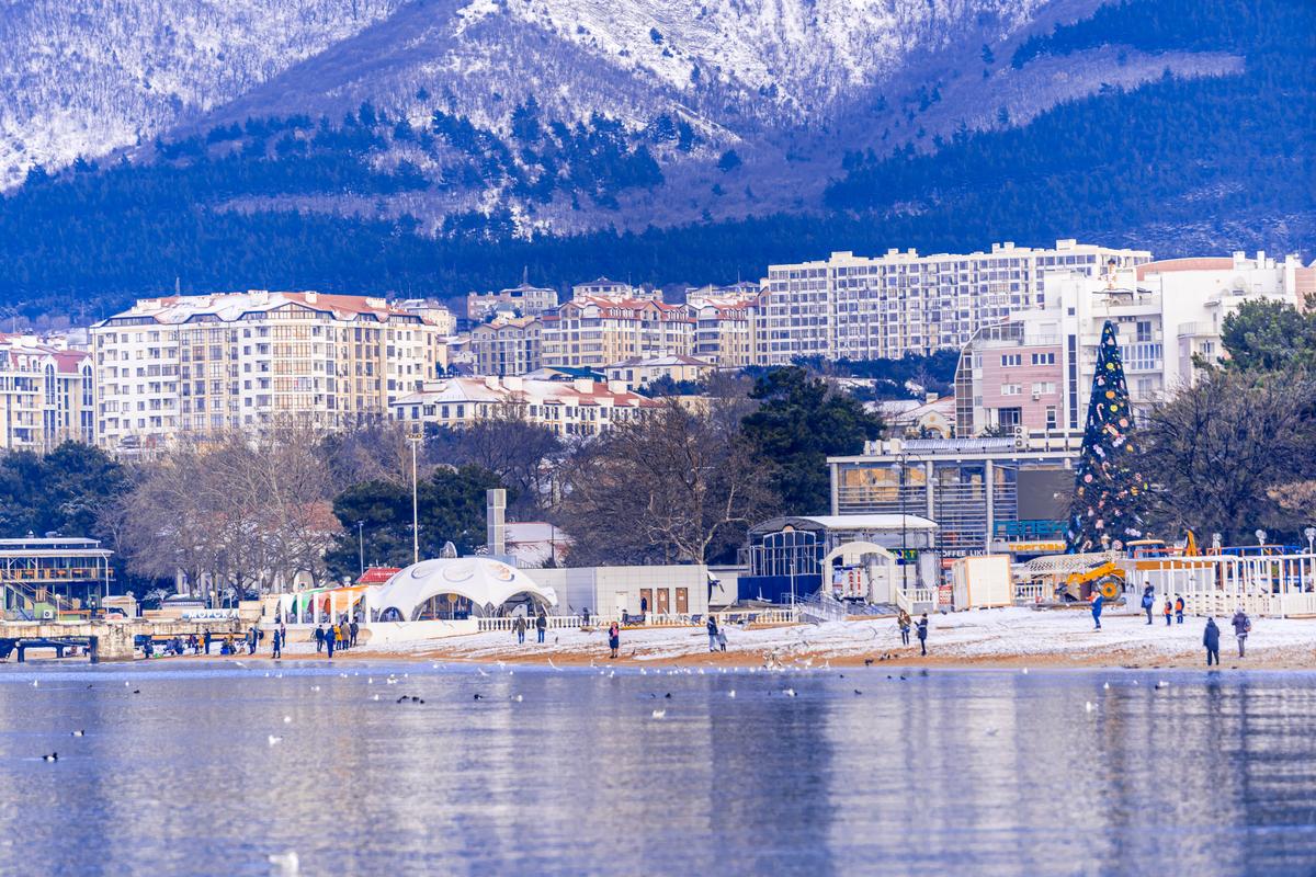 Геленджик зимой
