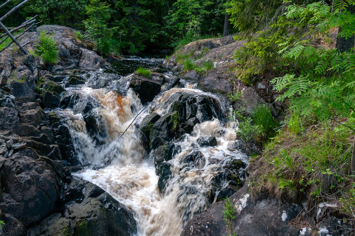 Водопад Ахвенкоски
