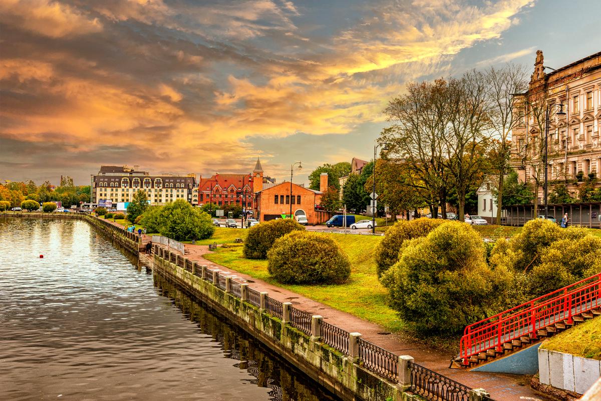 Осенний пейзаж Выборга