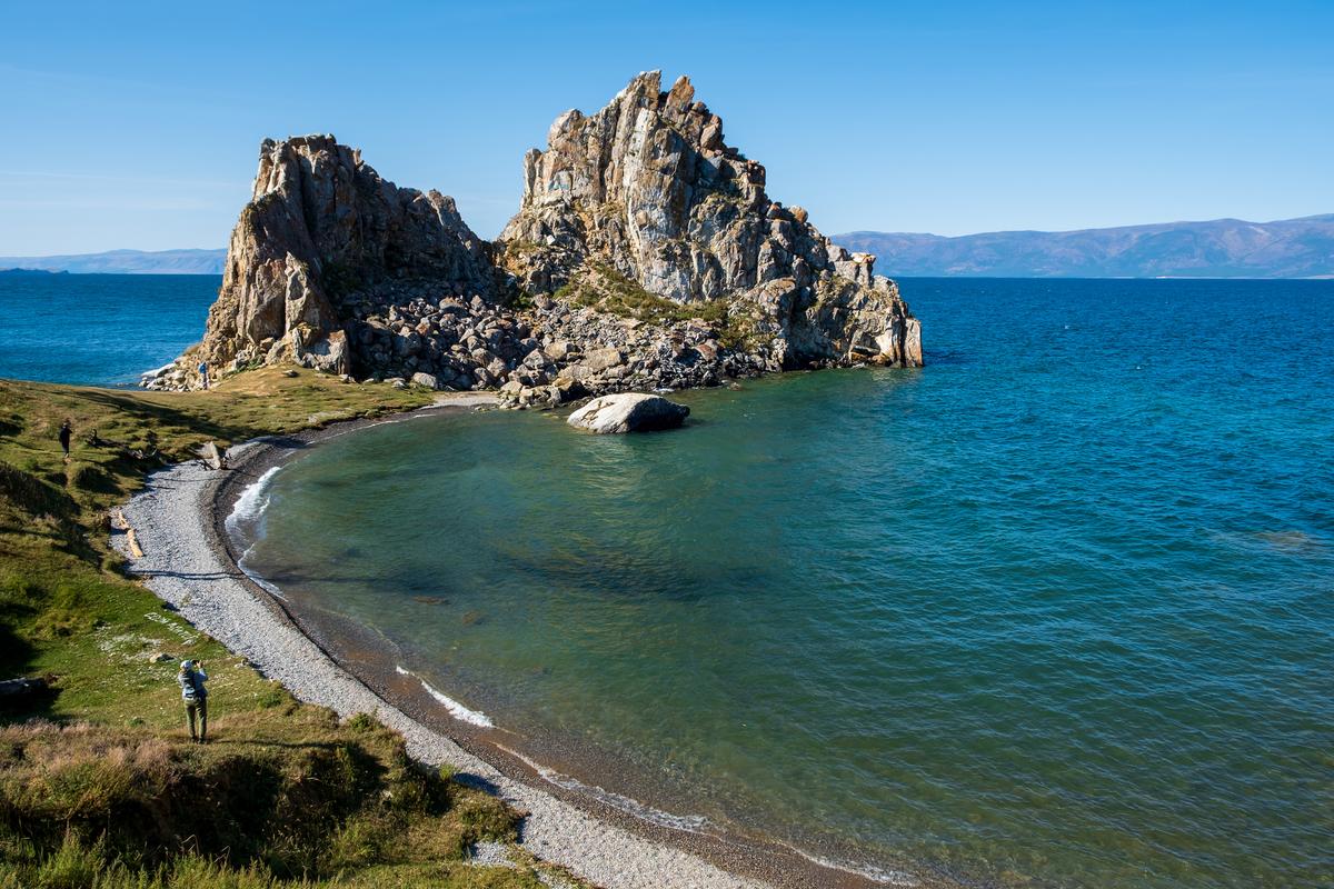 Вид на скалу Шаманка