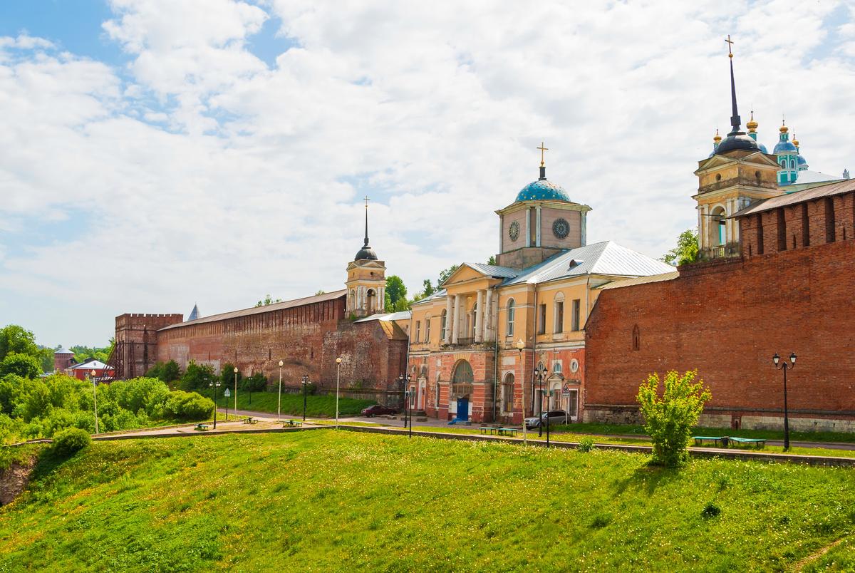 Крепостная стена в Смоленске