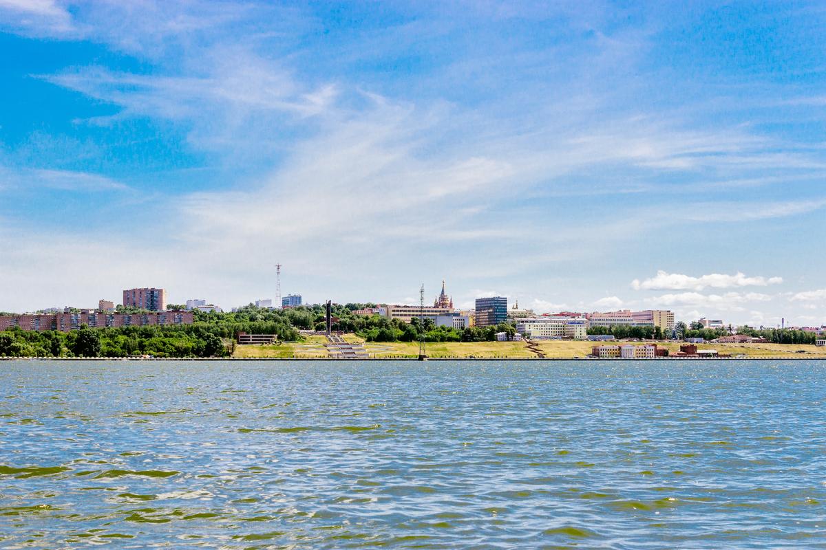 Городской ижевский пруд