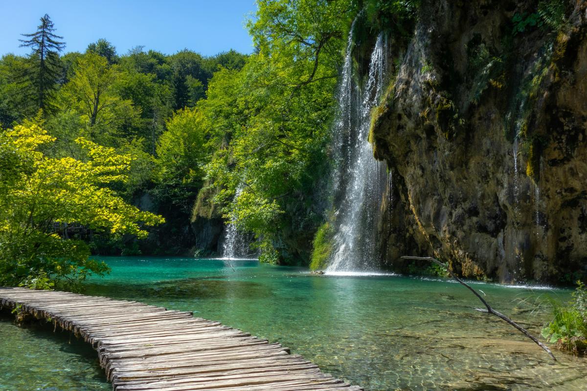 Plitvice Lakes in Croatia