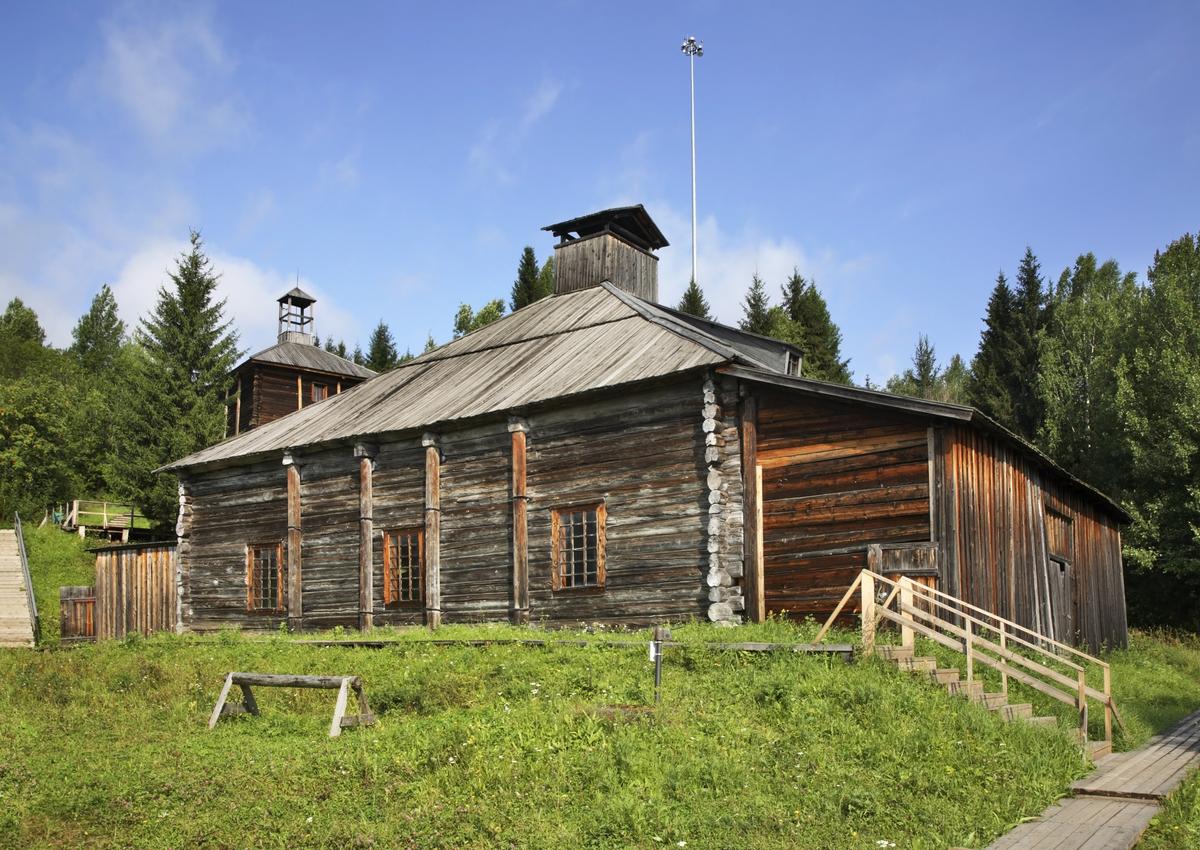 Строение в архитектурно-этнографическом музее Хохловка