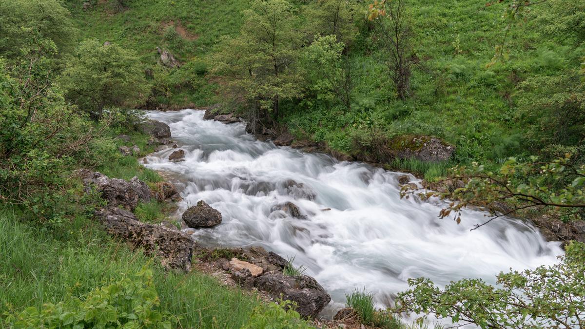 Водопад на реке Ходжа-Ата