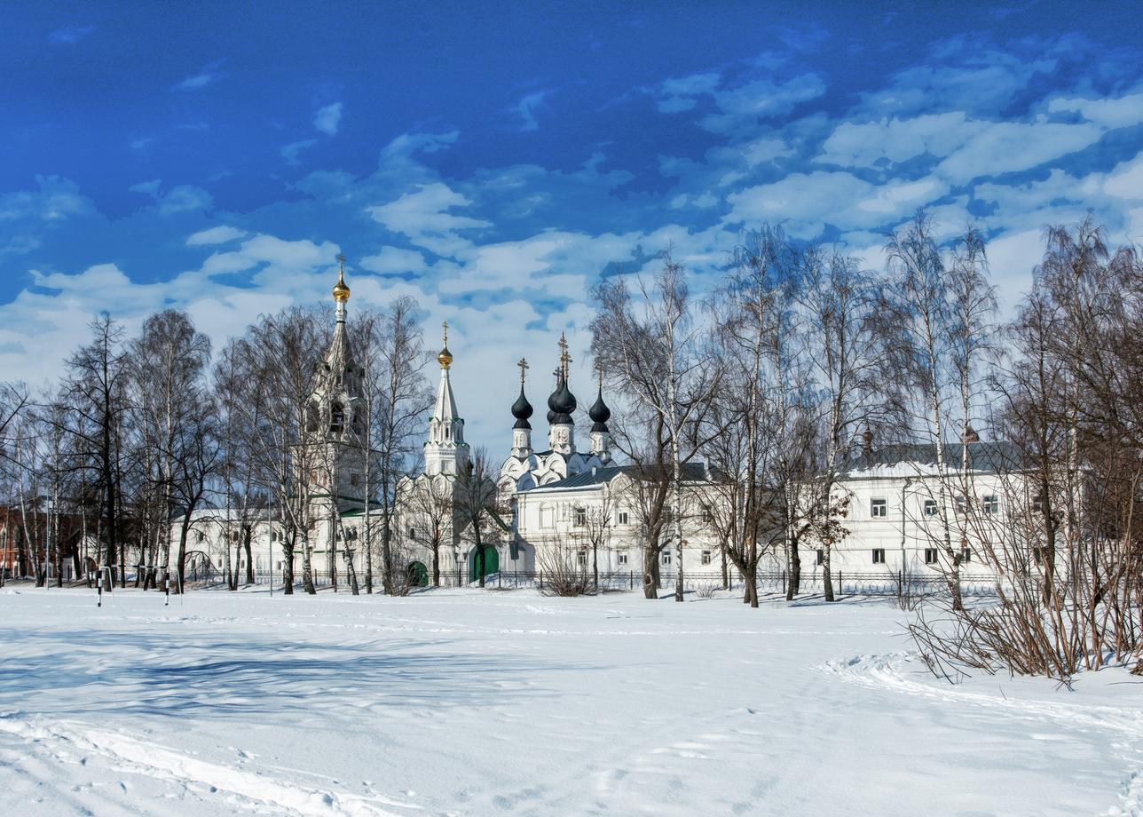 Серебряный сокол, золотой лев и белый камень. Владимир - Суздаль - Муром. Зимний тур
