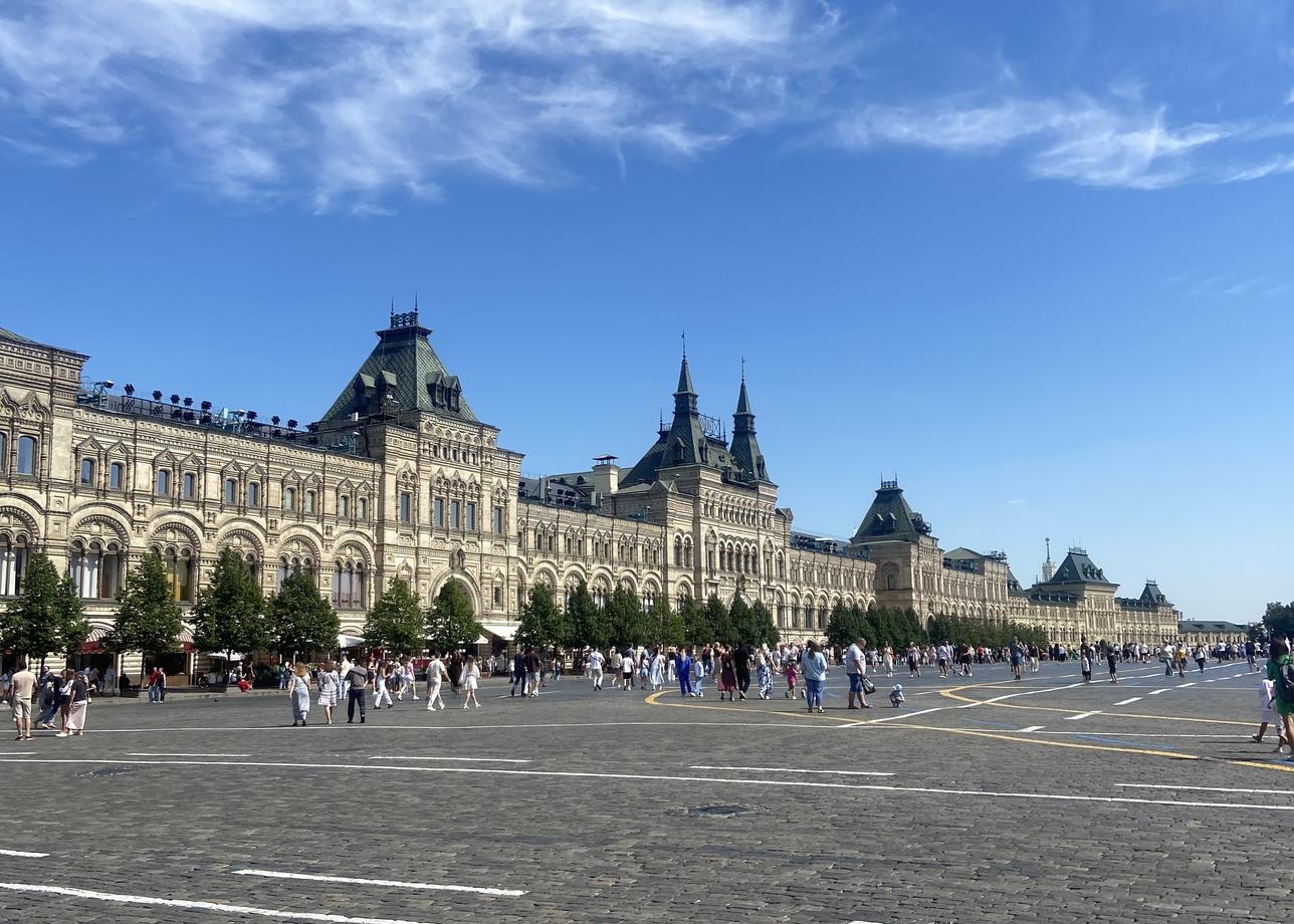 Первый раз ездила в столицу нашей родины.