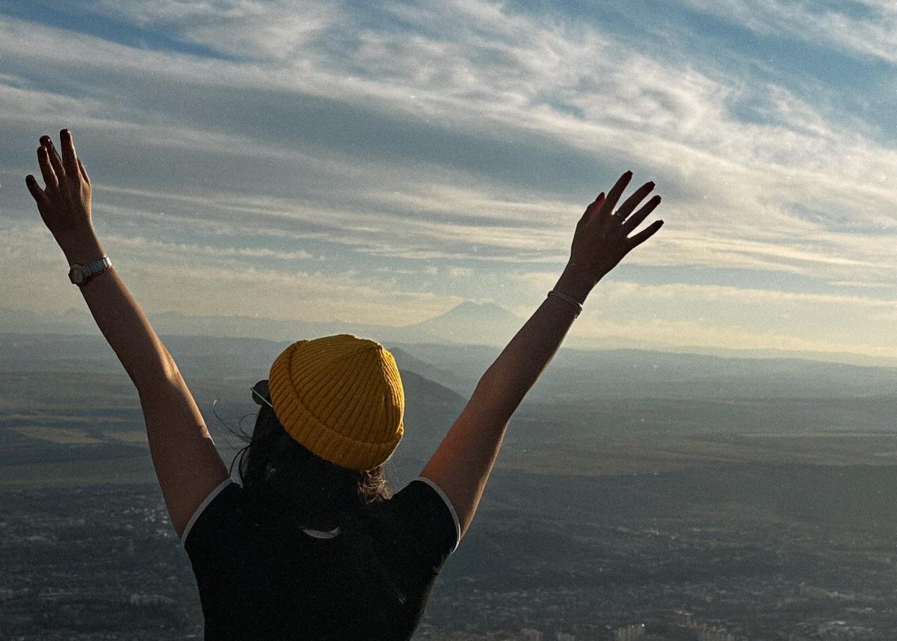 Эта поездка настолько запала мне в душу, что я захотела переехать на Кавказ 😍 главной целью