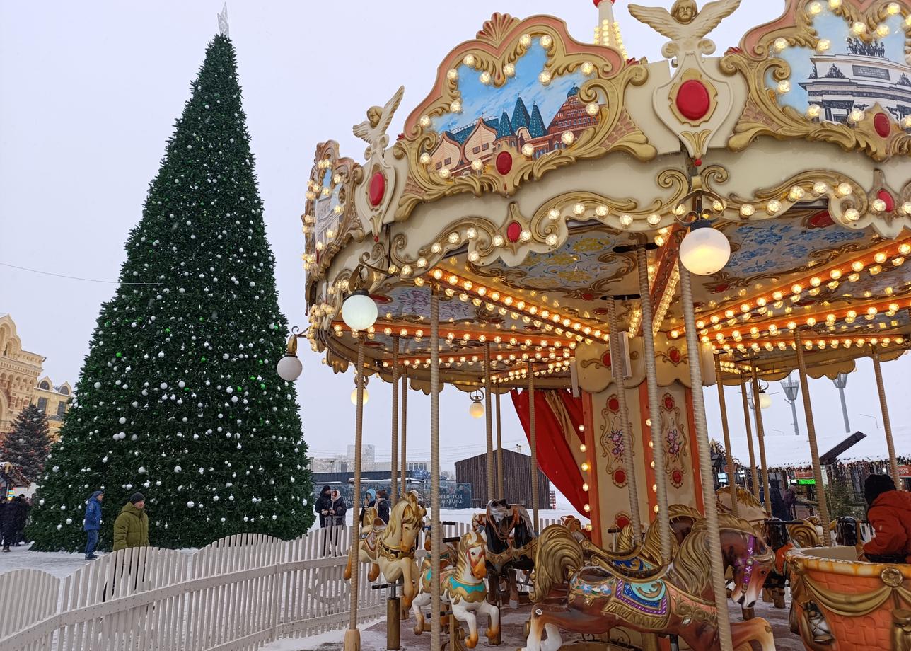 Справляли Новый год в Нижнем Новгороде. Самые замечательные впечатления! Мы прибыли в НиНо 31 декабря, доехали