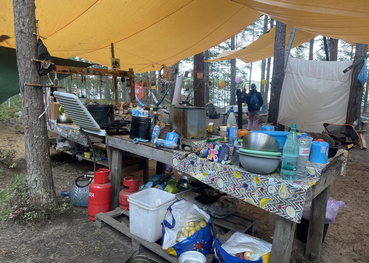 Тур понравился, место невероятно красивое, лагерь очень даже хорошо обустроен. Получается такой: "Очень комфортный поход". На