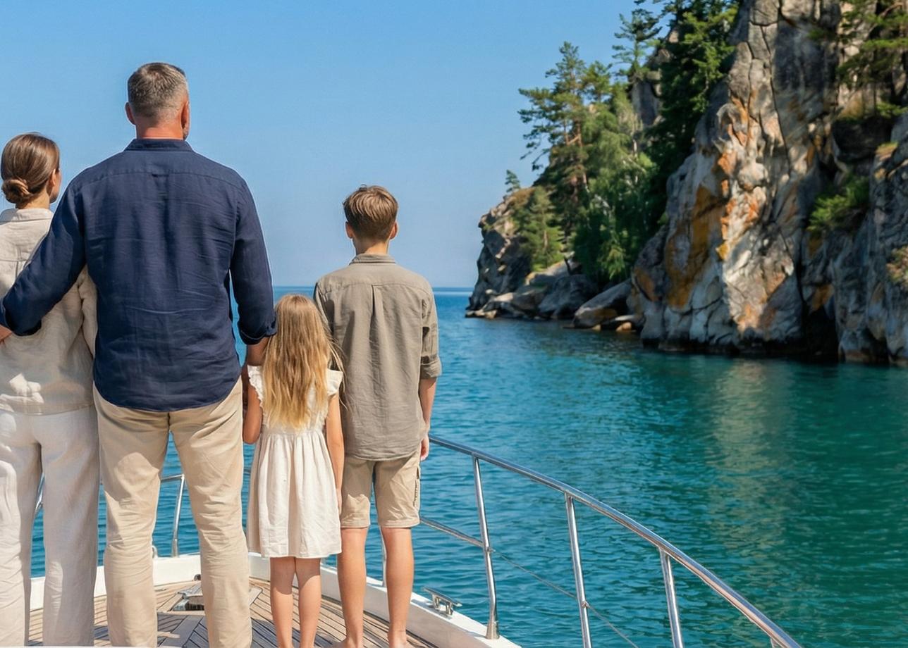 Север Байкала. Премиальный семейный отдых