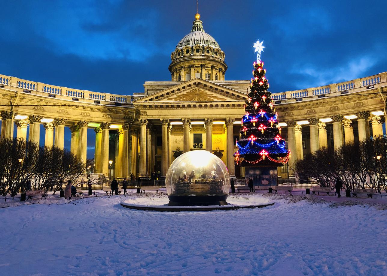 Калейдоскоп рождественских огней. Тур в Санкт-Петербург на 5 дней