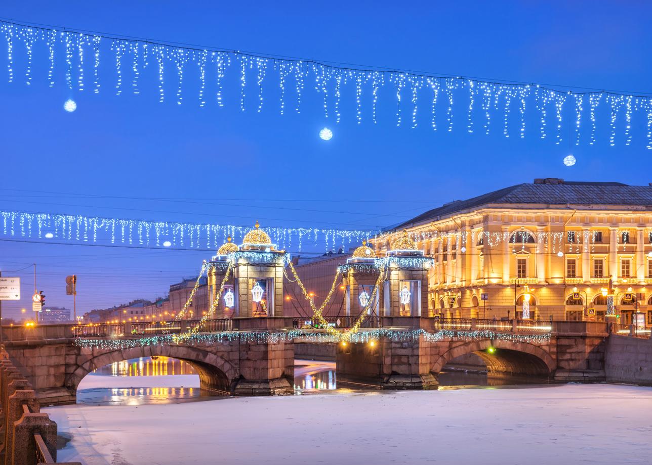 Калейдоскоп рождественских огней. Тур в Санкт-Петербург на 4 дня