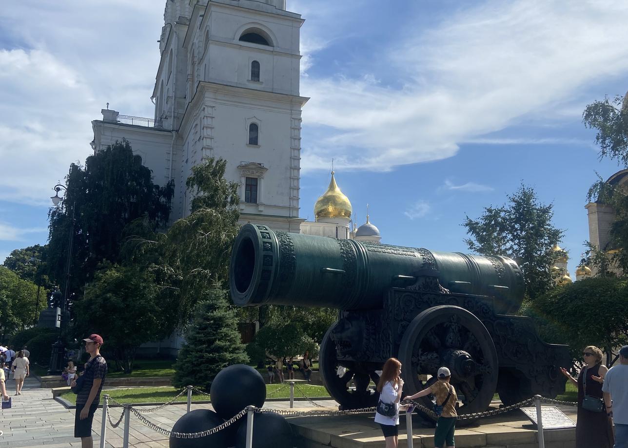 Первый раз ездила в столицу нашей родины.