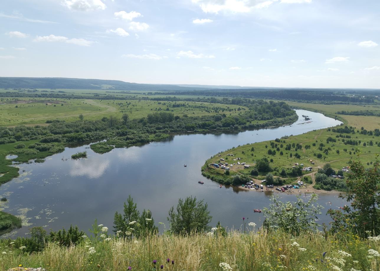 Семейный сплав по реке Сылва