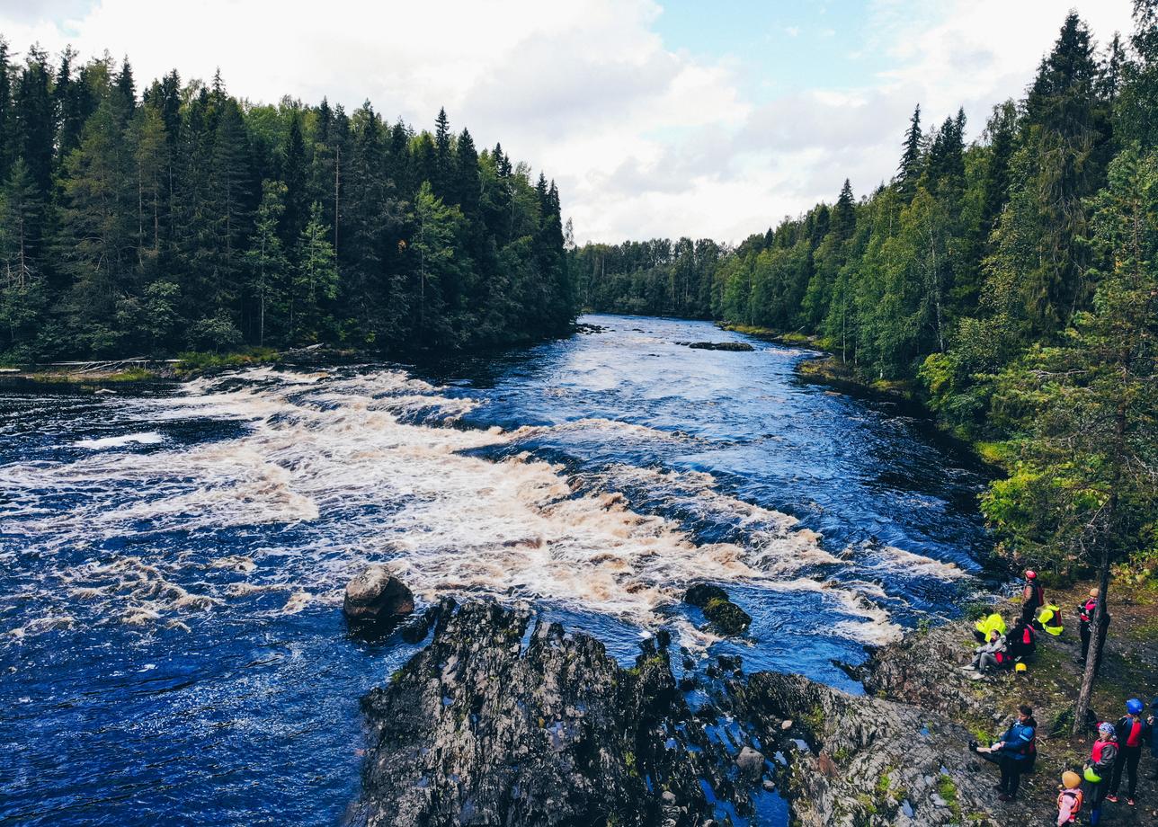 Два дня на реке Шуя. Сплав на рафтах в Карелии