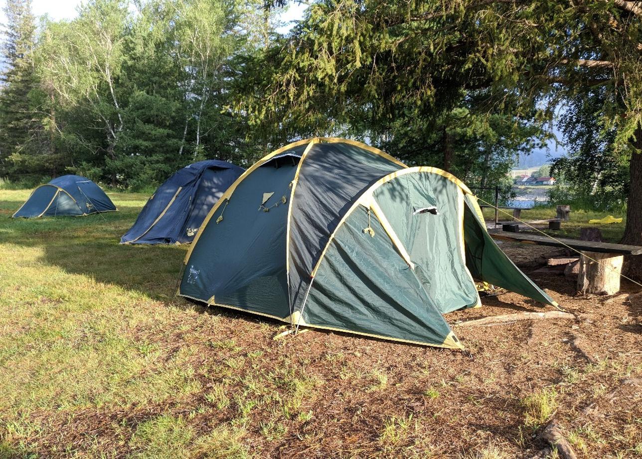 Палаточный лагерь