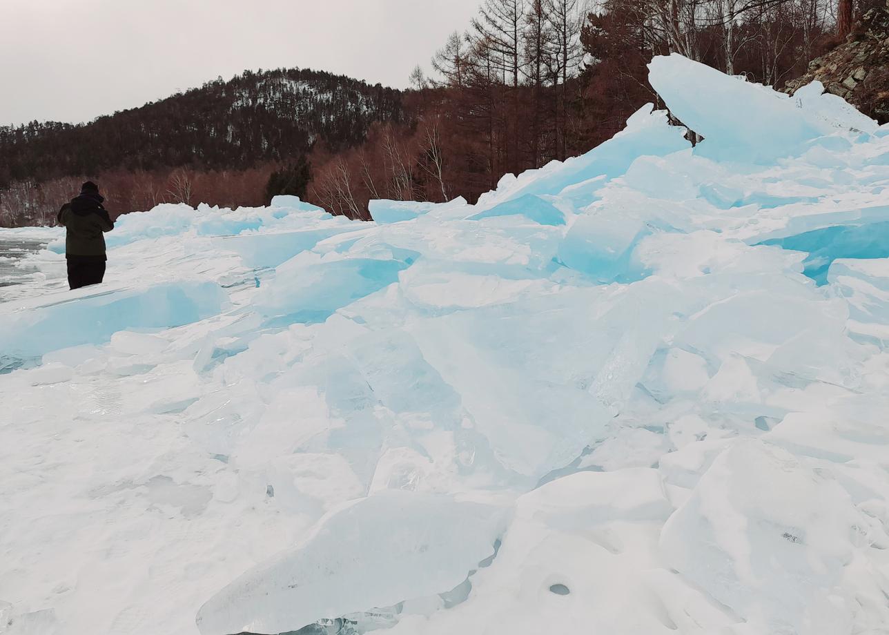 Очень рекомендую тур «Ледовый экспресс Байкала. Всё включено».