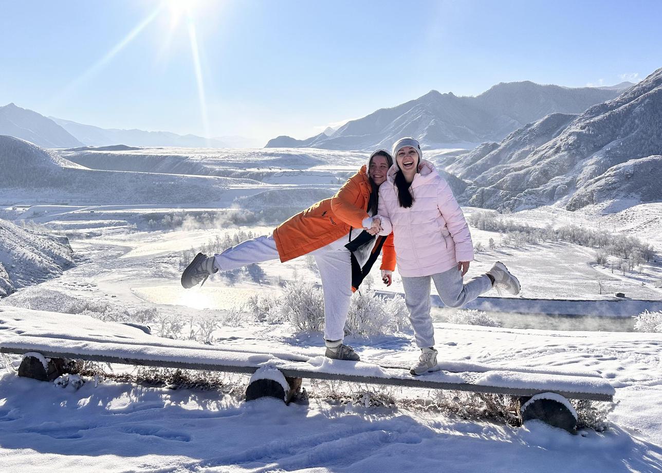 Зимние краски Алтая