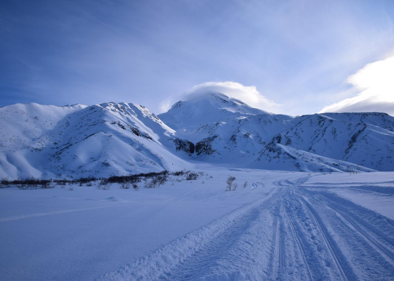 Снежная Камчатка: навстречу вулканам
