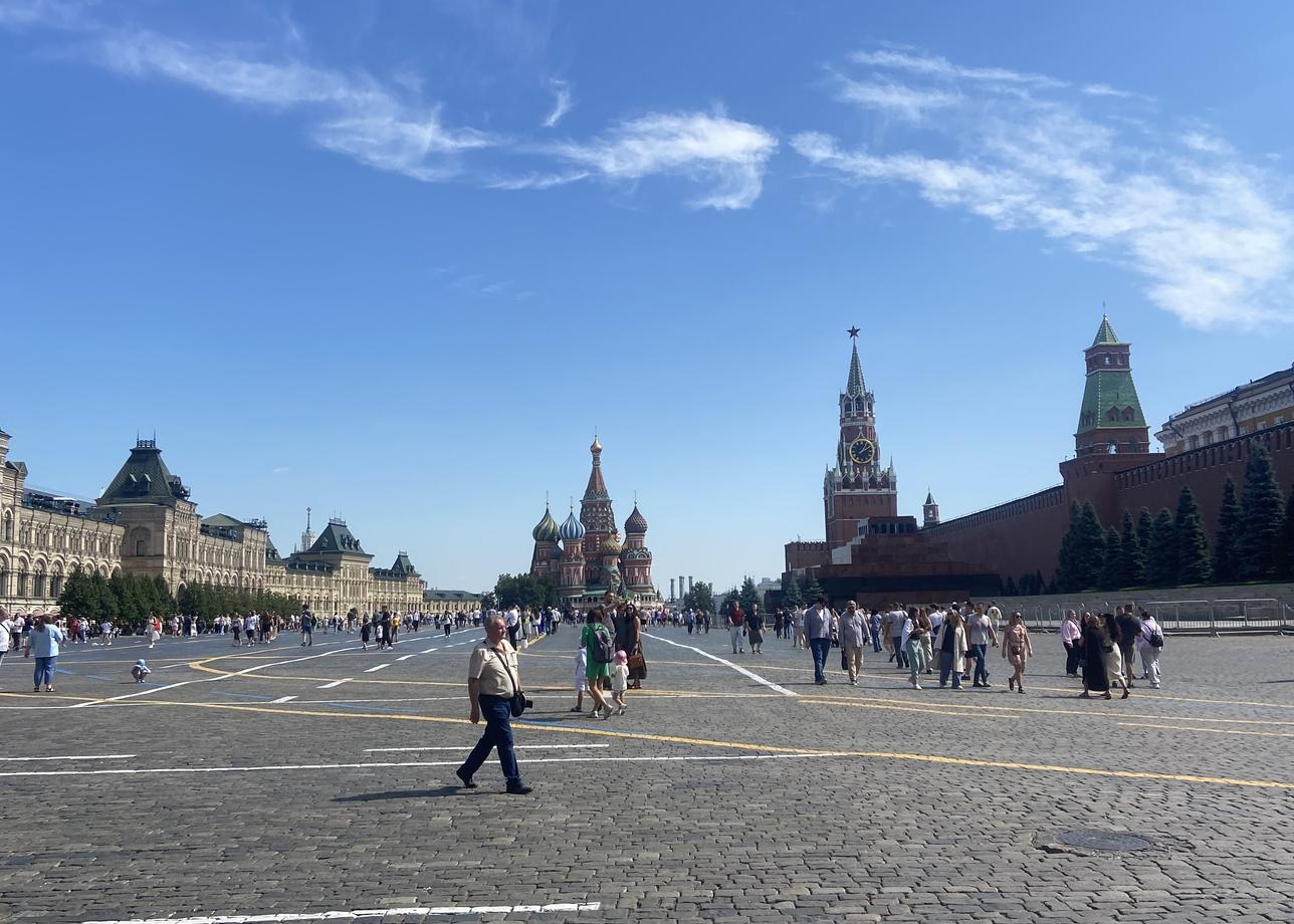 Первый раз ездила в столицу нашей родины.
