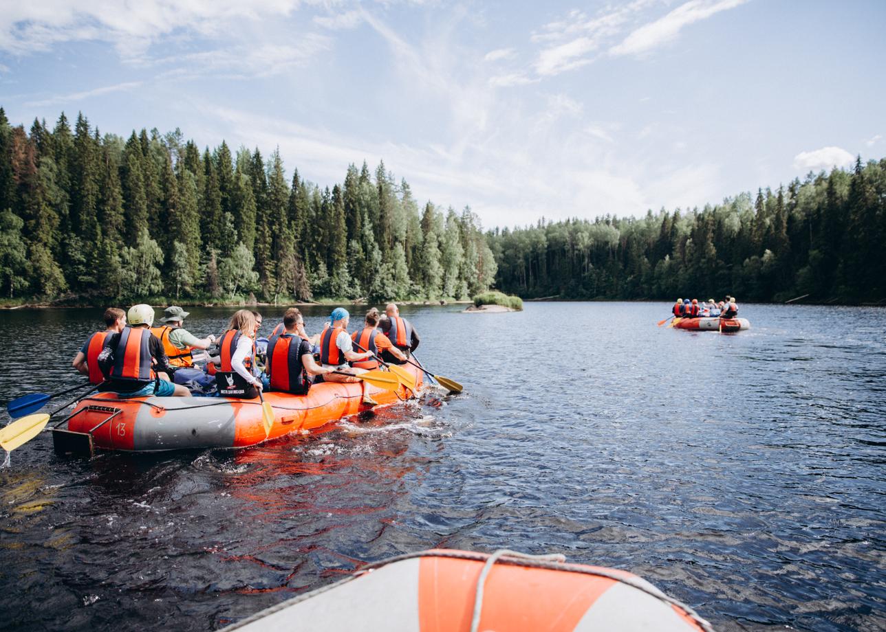 Выходные на реке Шуя. Сплав на 3 дня в Карелии