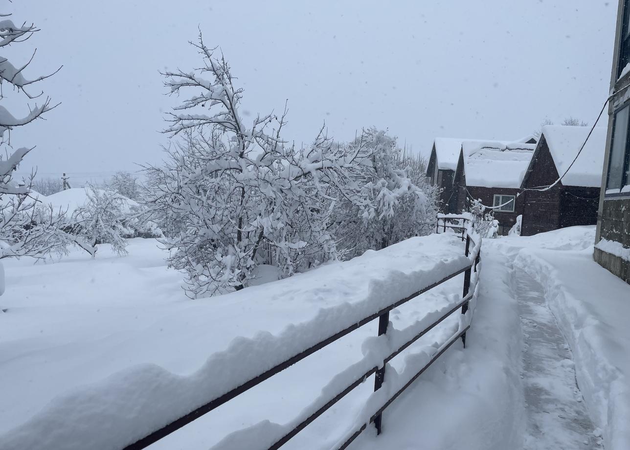Все было просто супер, произошел форс-мажор, было так много снега