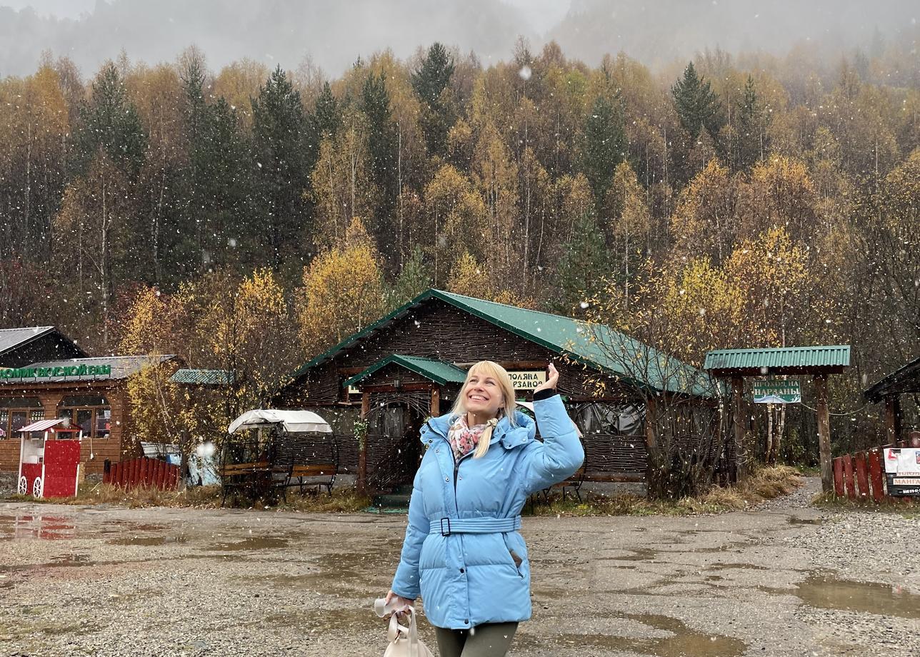 Тур прекрасный получился, несмотря на грустную погоду: солнышко так к нам и не вышло- макушки гор