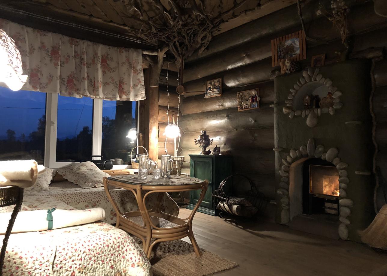 Эко-шале в посёлке Новоснежная на юге Байкала