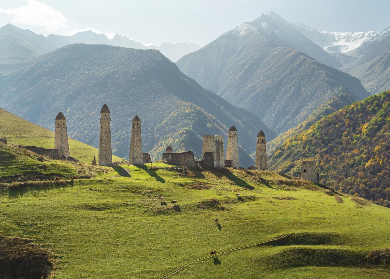 Объятия осеннего Кавказа. Экскурсионный тур