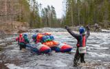 Завершение сплава: пор. Мельница - пор. Каньон - пор. Храмина - шивера Лихая - п. Уукса
