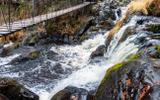 Горный парк Рускеала. Водопад Ахвенкоски