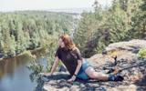 Треккинг по горе Хийденвуори. Обустройство лагеря на острове