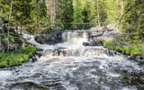 Горный парк «Рускеала». Мраморный каньон. Водопады на реке Тохмайоки