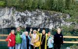 Завтрак на берегу Ладоги. Горный парк Рускеала. Красивейшие водопады