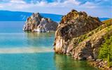 Переезд до о. Ольхон и прогулка к скале Шаманке (мыс Бурхан)