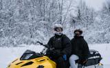 Снегоходный маршрут по карельской тайге