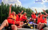 Подготовка к сплаву и начало маршрута