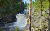 Гора Сампо. Курорт «Марциальные воды». Вулкан Гирвас. Водопад Кивач
