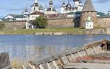 Большой Заяцкий остров и поселок Соловецкий
